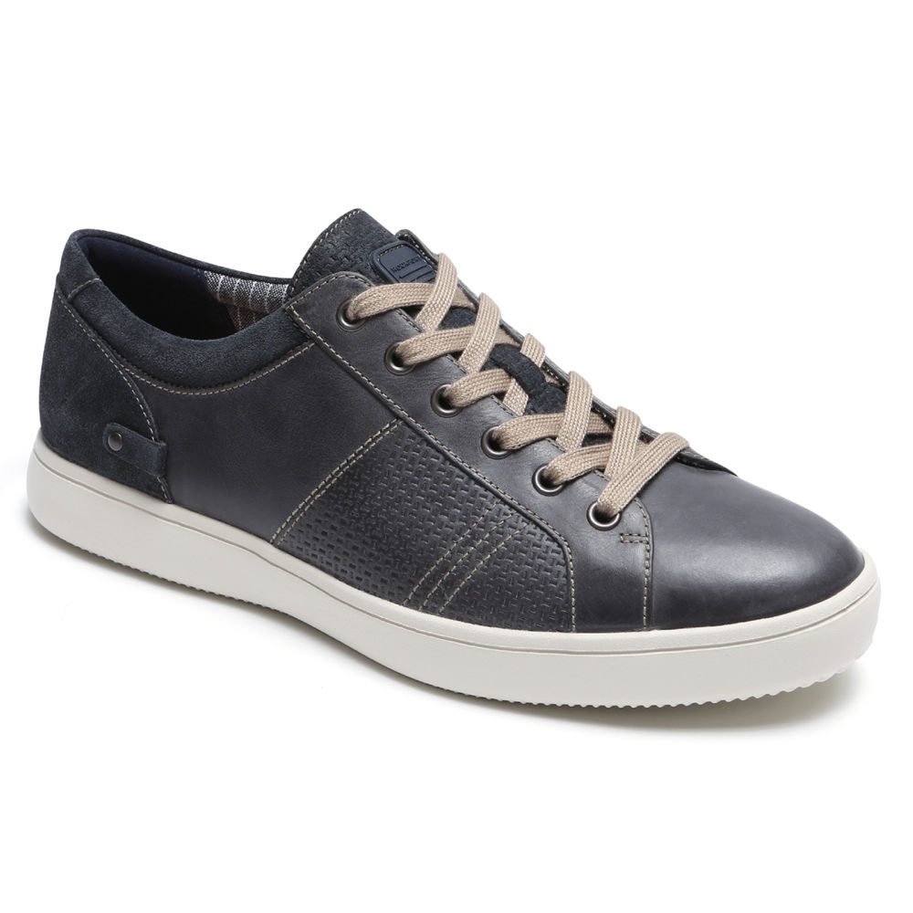 Rockport Mens Colle Tie - Sneakers Blue - OWE691387